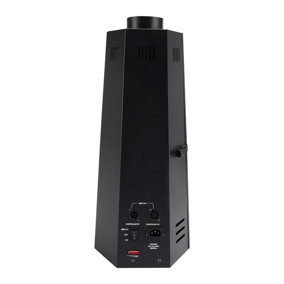 VIPQV 200W Fire Effect Machine, Fire Flame Projector Controlled by DMX512, Professonal DJ Equipment for Party Bar Theater Nightclub