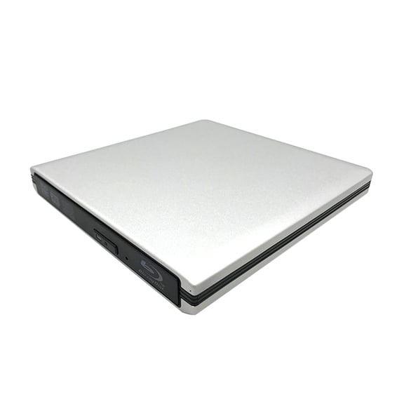 VIPQV 6X External Blu-ray Burner Drive, USB 3.0 BD/DVD/CD Writer & Reader, Portable Optical Disc Drive for Laptop, Desktop, MacBook, Windows & Mac OS