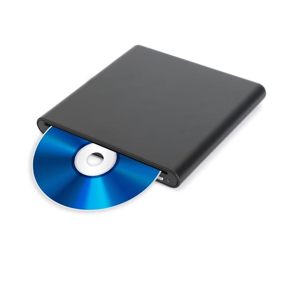 VIPQV Blu ray 6X BD Burner Slot In External BD Writer CD DVD Drive USB 3.0 Disc Burner Player Writer for Desktop Laptop/Mac/MacBook Pro/Air/Windows XP/7/8/10 Mac OS
