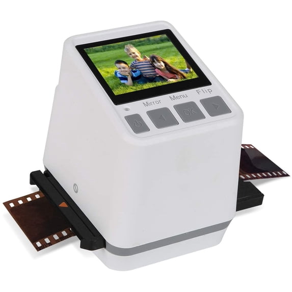 VIPQV, Film and Slide Scanner, 22MP, 135 126 110 Film, LCD Viewer ...