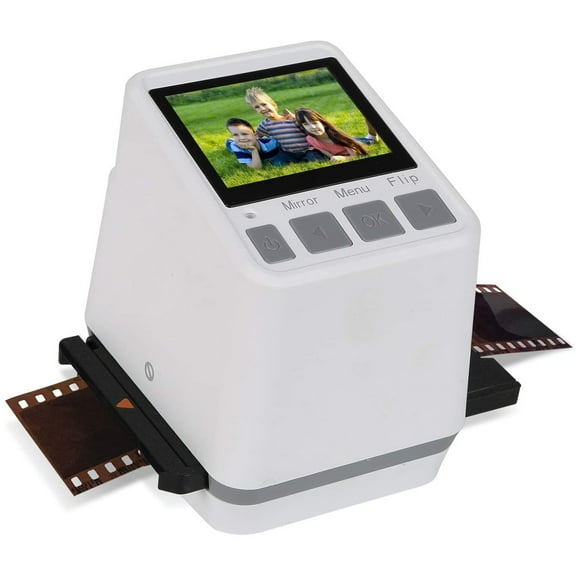 VIPQV Film & Slide Scanner Digitizer, 2.4 Inch LCD, 22MP JPEG, 135 126 110 Film, Photography Slide Viewer