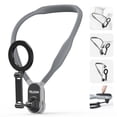 thumbnail image 1 of VIPQV Magnetic Neck Mount for Phones, Neck Cell Phone Holder POV/Vlog Selfie Mount Hand Free Phone Neck Holder Chest Stand Strap Video Recording for iPhone Android Phones, Gray, 1 of 10