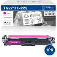 thumbnail image 1 of VIPink 1-Pack Compatible Toner for Brother TN-225M HL-3140CW 3142CW 3150CDW 3152CDW 3170CDW 3172CDW MFC-9130CW 9140CDN 9330CDW 9340CDW DCP-9020CDW Magenta, 1 of 8