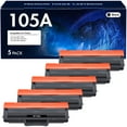thumbnail image 1 of VIPink Compatible Toner Cartridge Compatible for HP 105A W1105A High Yield (Black, 5-Pack), 1 of 8