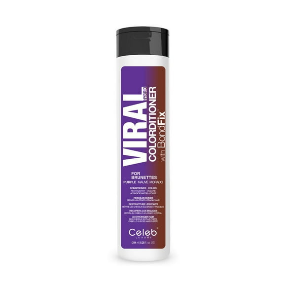 Viral Purple For Brunettes Hair Colorditioner