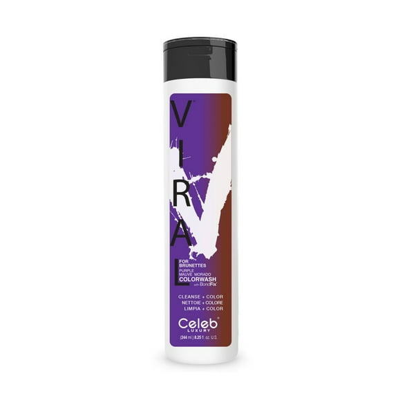 Viral Purple For Brunettes Hair Colorwash
