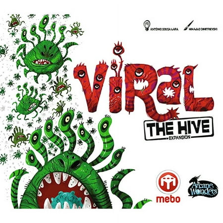 Viral: The Hive Expansion Board Game by Dice Tower - Asymmetric Factions and Strategy