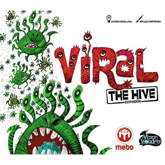 Viral: The Hive Expansion Board Game by Dice Tower - Asymmetric Factions and Strategy