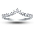 thumbnail image 1 of VIRELLA Moissanite Wishbone Ring 2.4, 1 of 6