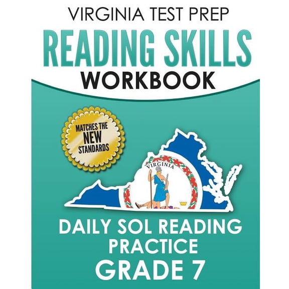 VIRGINIA TEST PREP Reading Skills Workbook Daily SOL Reading Practice Grade 7: Preparation for the SOL Reading Tests (Paperback)