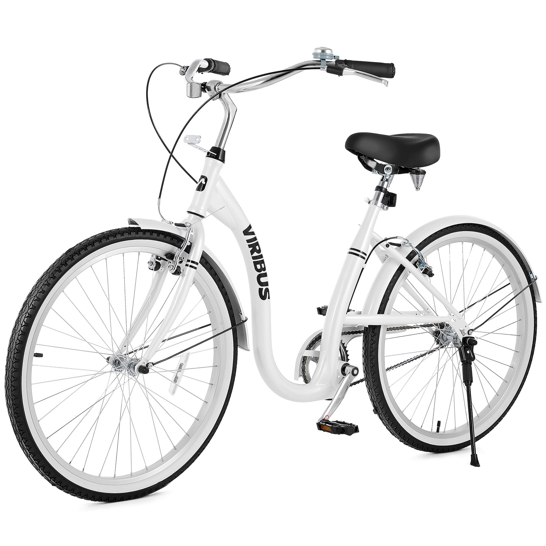 Cruiser Viribus Women's Beach Cruiser Bike 24/26 Inch Single