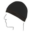 thumbnail image 1 of VISALY Adult Headband Breathable Base Wig Cap Dome Cap Wide Edge Elastic Shaping Round Hat Summer Sweat Wicking Beanie Cap Hat for Women & Men Caps, Beanie Hats (Black, One Size), 1 of 6