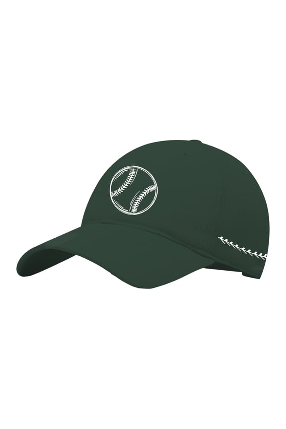 Baseball Cap Womens Hats Baseball Caps | Men Hats and Caps Baseball Print Hat with Printed Sides Washed Baseball Pattern with Hats with Brim Men's Hats & Caps Ponytail Baseball Caps | 1 Set