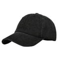 thumbnail image 1 of VISALY Baseball Cap Womens Hats Baseball Caps | Men Hats and Caps Mens Hats and Caps Men's and Women's Washed Solid Color Ponytail Baseball Caps Baseball Cap Caps | 1Pair, 1 of 5
