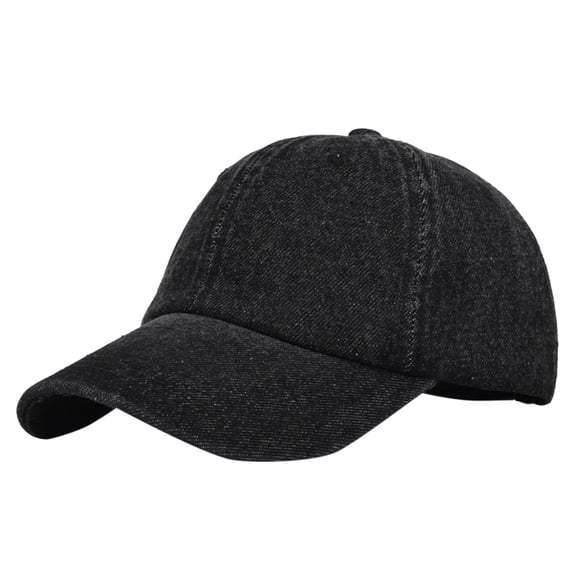 VISALY Baseball Cap Womens Hats Baseball Caps | Men Hats and Caps Mens Hats and Caps Men's and Women's Washed Solid Color Ponytail Baseball Caps Baseball Cap Caps | 1Pair
