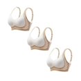 thumbnail image 1 of VISALY Bras for Women, Daily Comfort Wireless Shaper Bra Skin, Shapely Bra, Bras for Women No Underwire, Bras, Forme Posture Bra (White, 6XL), 1 of 6