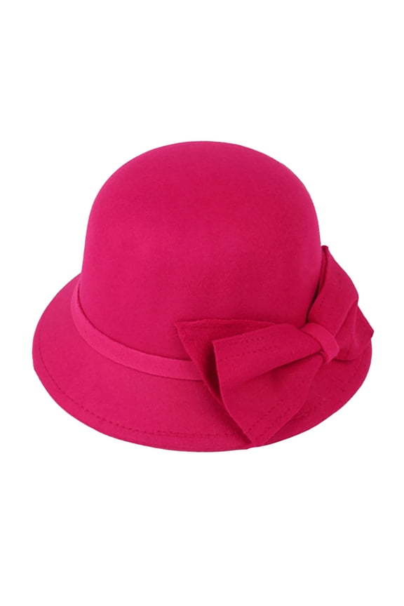 Cloche hat Womens Sun Hats Wide Brim | Wide Brim Derby Hats for Women Double Layer Bow Basin Wide Brim Fedora Hats for Men Sun Hats for Women Wide Brim Sun Protection Hats 1Pair