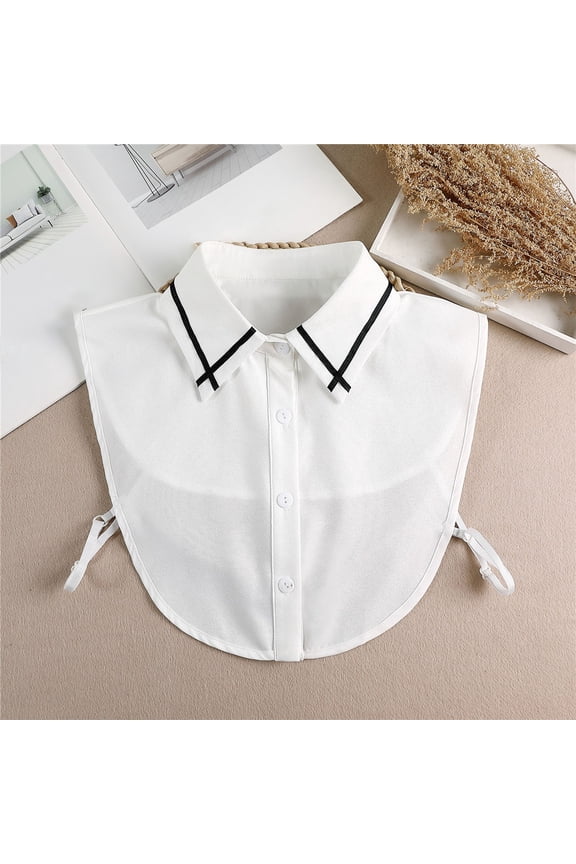 Clothing Collars Womens Summer Shawls and Wraps | Tucky Belt Women Shirt Tuck Band Bandana Women's Chiffon Decorative Shirt Shawls and Wraps Summer White Bandana White Bandana Headband