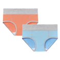 thumbnail image 1 of VISALY Cotton Panties for Women Pack, Cotton Panties Low Waist, Panties Pack Cotton Demifill Teen Girls Period Underwear Cotton Soft Women Panties briefs multipacks, 1 of 3