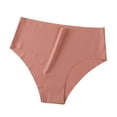 thumbnail image 1 of VISALY Cotton Underwear for Women Bikini Panties, Women's Underwear Underwear for Women High Waisted No Show Bikini Silky Soft, Womens Panties High Waisted, Womens Briefs Panties, Watermelon Red,L, 1 of 7