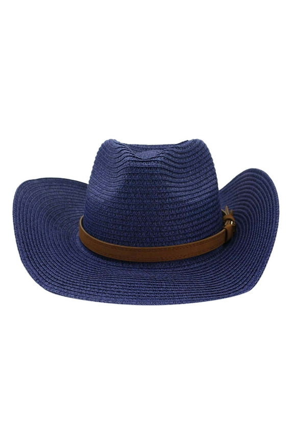 Cowboy hats Womens Hats Baseball Caps | Straw Hats for Men Wide Brim Wide Brimmed Sun Hats for Women Coffee Spray Painted Wide Brim Straw Hat Women Straw Cowgirl Hats for Women, 1 Pack