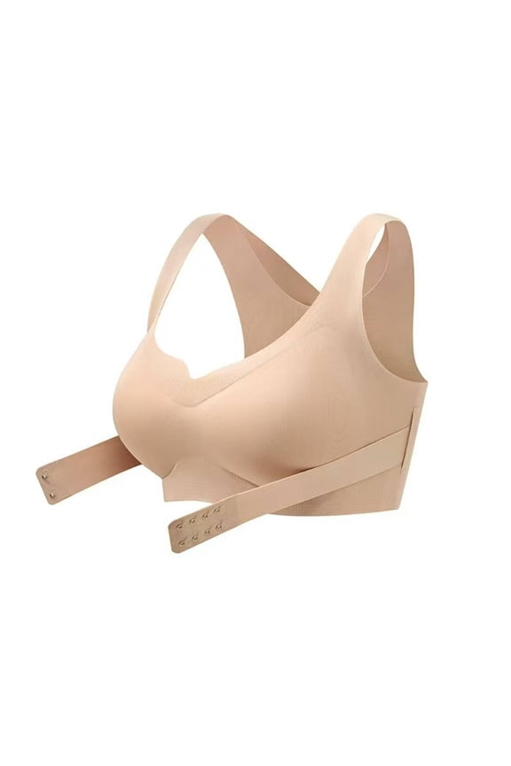 Custom Bust Lift Shaping Bra Shape Lifting Bra for Seniors Comfortable Push Up Everyday Soft Tshirt Bra 2026 Push Up Bra Push Up Seniors Bra No Underwire Seamless Bras T-Shirt Bra Beige S