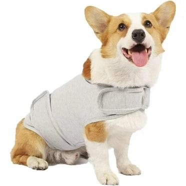 VISALY Dog Anxiety Jacket Skin Friendly Dog Calming Vest and Separation Dog Shirt Keep Calm During Veterinary Visits and Separation Anxiety in Dogs(B,S)