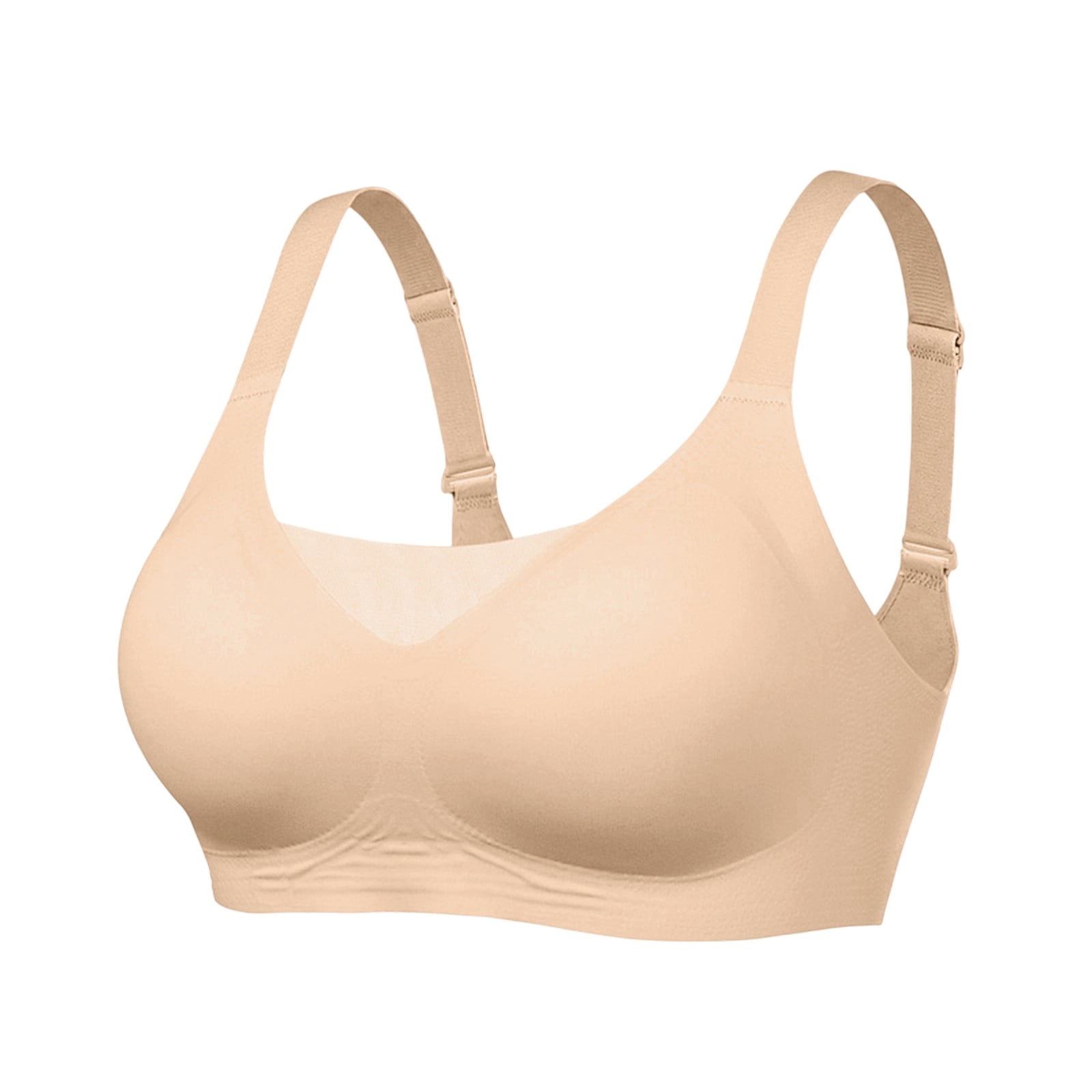 VISALY Full Coverage Minimizer Bras for Women No Underwire Wireless ...