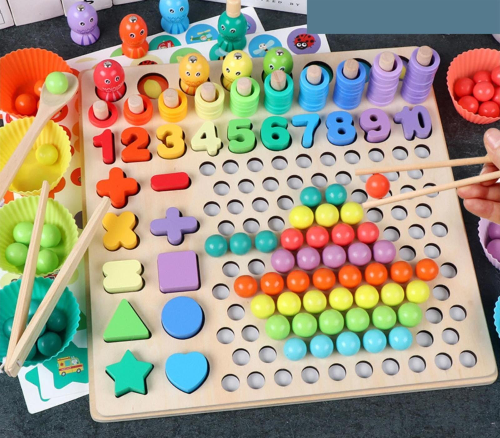 VISALY Kids Wooden Toy Children