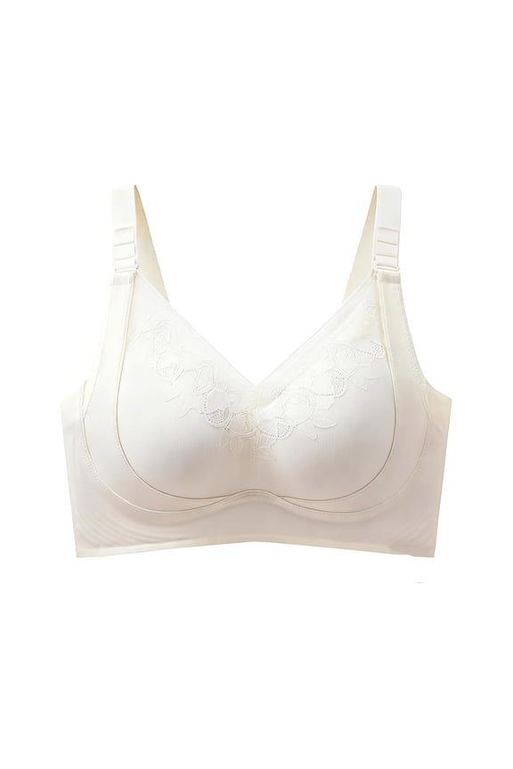 Lift Bust Shaping Bra Full Support Lift Bra Plus Size Lift Bra Adjustable Lift Bra Daily Lift Bralette Wireless Bust Shaping Bra High Support Lift Bra Soft Wireless Lift Bra Beige 34