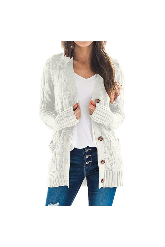 Long Cardigans Button Down Cardigans Sweaters Womens Open Sleeve Knit Long Patchwork Coat Cardigan Pockets Front Sweater Chunky Cardigan Sweaters Dress Cardigan White 3Xl