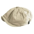 thumbnail image 1 of VISALY Newsboy Caps Womens Hats Baseball Caps | Men Hats and Caps Mens Hats and Caps Men's Adjustable Beret British Retro Ponytail Baseball Caps Caps Baseball Cap | 1 Pack, 1 of 10