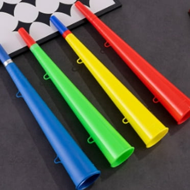 VISALY Plastic Fan Football Cheer Horn/trumpet Air Horn Handheld Noise Maker Used for Football Sports Events Birthday Party Decoration