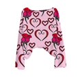 thumbnail image 1 of VISALY Plus Size Valentines Sweaters Love Print Heart Sweater Trendy Comfy Sweaters Basic Sweaters Patterned Sweater Business Casual Sweater Fall Sweater Cotton Sweaters Tunic Top Hot Pink Xxl, 1 of 4