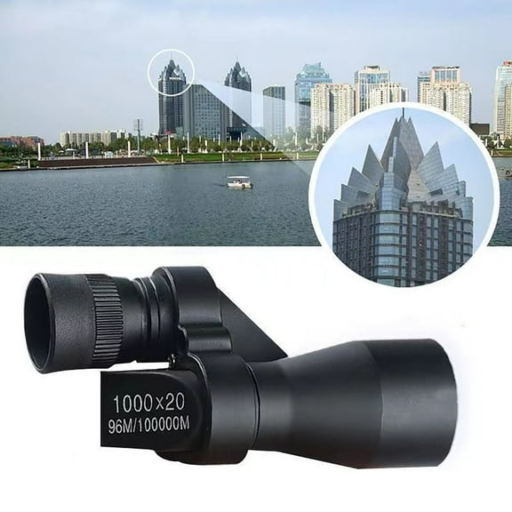 VISALY Portable Monocular Telescope 1000X20 Corner High Definition High Magnification Outdoor Mini Children's Binoculars
