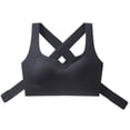 thumbnail image 1 of VISALY Posture Correcting Bra for Women Front Closure Wireless Seamless Bralette Bra Basic Lift Bra High Support Bralettes Full Coverage Lifting Minimizer Bra No Underwire T-Shirt Bra Black Xl, 1 of 9