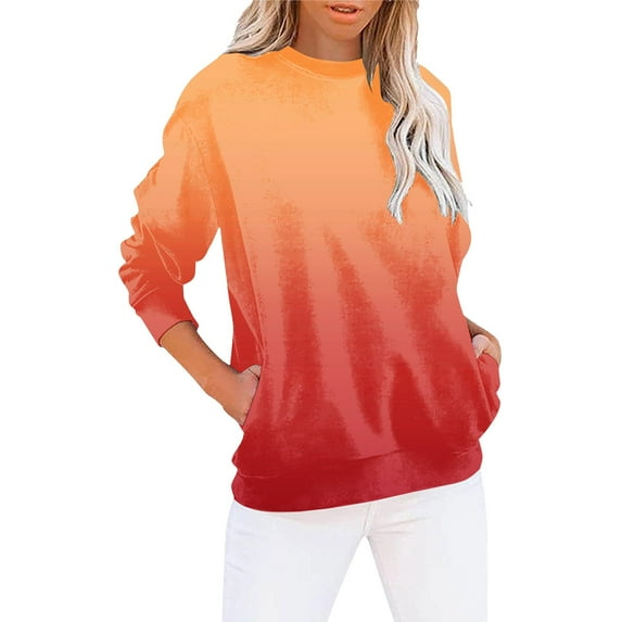 VISALY Pullover Crewneck Sweatshirt Tunic Sweatshirt Summer Beach Vacation Set Big Size Couple Fashion Brand Short Sleeve Flower Shirt Casual Sweaters Soft Sweaters Pullover Sweaters Orange Xxl