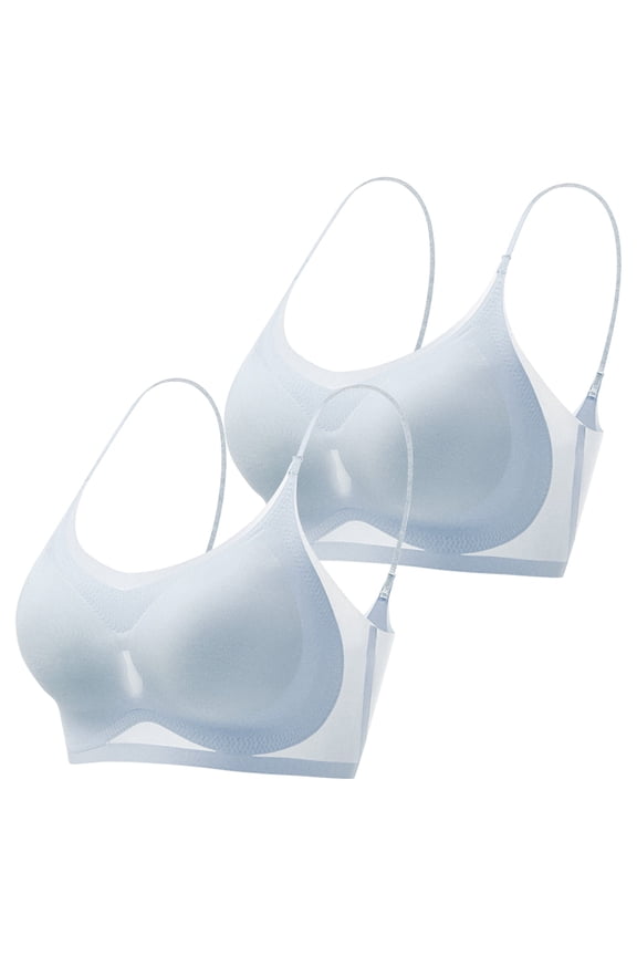 Push Up Bra T-Shirt Bras Thin Bras Summer Thin Plus Size Ice Comfort Bra Wireless Bras For Women Comfortable Bras For Women Bras For Women N XL