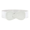 thumbnail image 1 of VISALY Roller Buckle Wide Elastic Belts for Women | Elastic Belts Ladies Belt New Style Ladies Elastic Womens Wide Belts Elastic Belts for Women Stretch Womens Elastic Belt | 1 Pack, 1 of 4