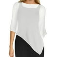 thumbnail image 1 of VISALY Shawls Womens Shawls and Wraps | Shawls Wraps and Shawls Women's Irregular Loose Lazy Thin Shawls and Wraps Dressy Summer Shawls and Wraps Silk Shawls and Wraps for Evening Dresses | 1 Pack, 1 of 7
