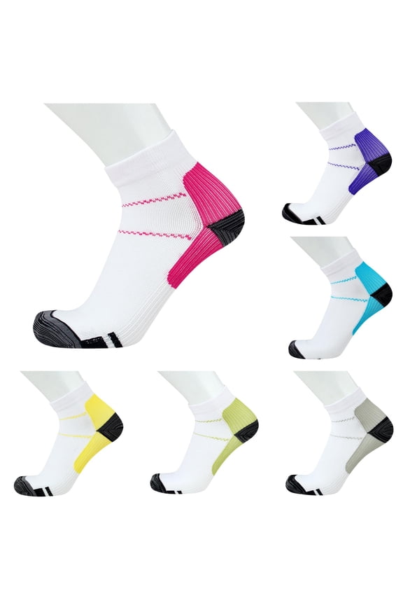 Socks Cycling Socks Womens | Dress Socks Compression Socks Sports Socks Compression Socks Compression Socks Knee High Ruffle Socks No Show Socks Size 9-11 | 1 Pack