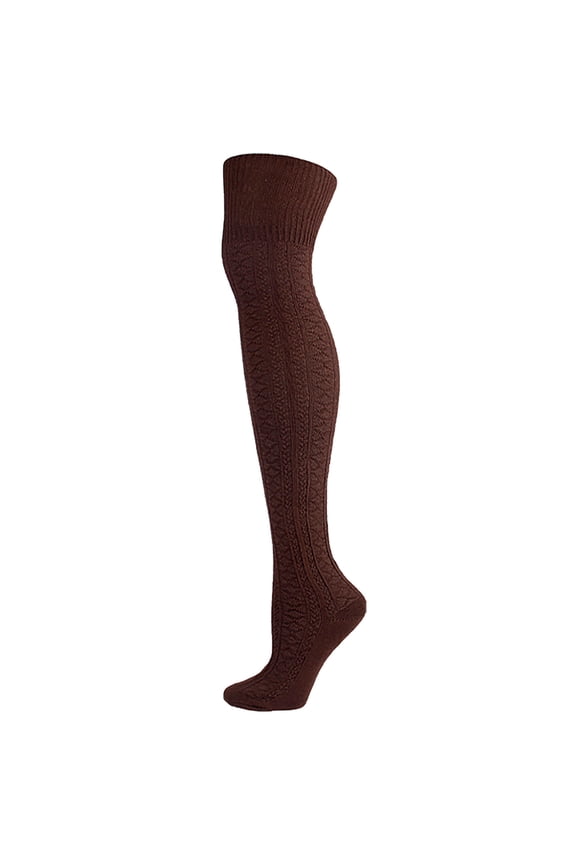 Thigh High Socks Womens Cotton Ankle Socks | Cotton Socks Women's Knitted Twist Solid Color Warm Socks Long Socks Adult Cotton Socks Size 9-11 Adult Ruffle Socks for Women Running Socks