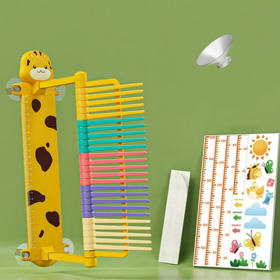 VISALY Vertical Jump Tester for Kids Vertical Jump Trainer Cartoon Duck Wall Mounted Vertical Jump Trainer Resettable Vertical Jump Measurement Tool for Home Kindergarten