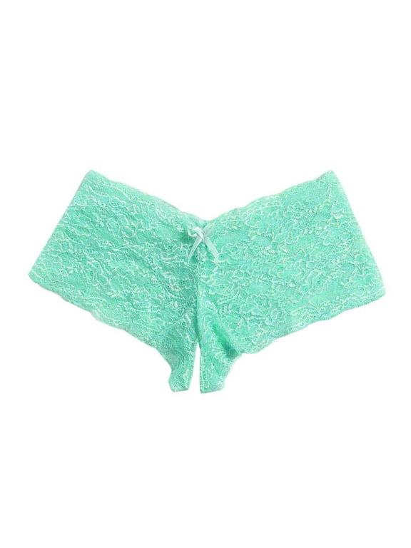 Women's Plus Size Panties, Lace Crotchless Panties Women Lace Lingere Plus Size Underwear, Cotton Panties for Women Plus Size, Plus Size Panties for Curvy Women 3X Panties, #A Sky Blue,XXL