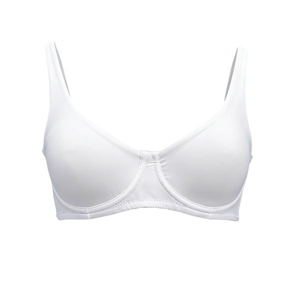 VISALY Women's Unlined Balconette Bra Underwire Demi Supportive Comfortable Seamless Underwire Unlined Plus Size Minimizer Bras Full Coverage Comfort T-Shirt Bra with Unlined Seamless Cups White Xl