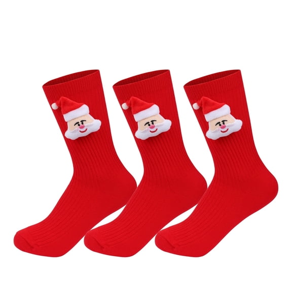 VISALY Womens 1 Pc Cute Animal 3D Patterned Funny Cotton Crew Socks Winter Warm Thick Tube Socks Cute Socks Fashion Casual Socks Christmas Holiday Socks Green A