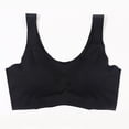 thumbnail image 1 of VISALY Womens Bralettes wireless bras Womens Bra Compression High Support Bra For Women's Every Day Wear Exercise Bra Push Up Bra Seamless Bras For Women Comfortable Bras For Women Black XL, 1 of 4