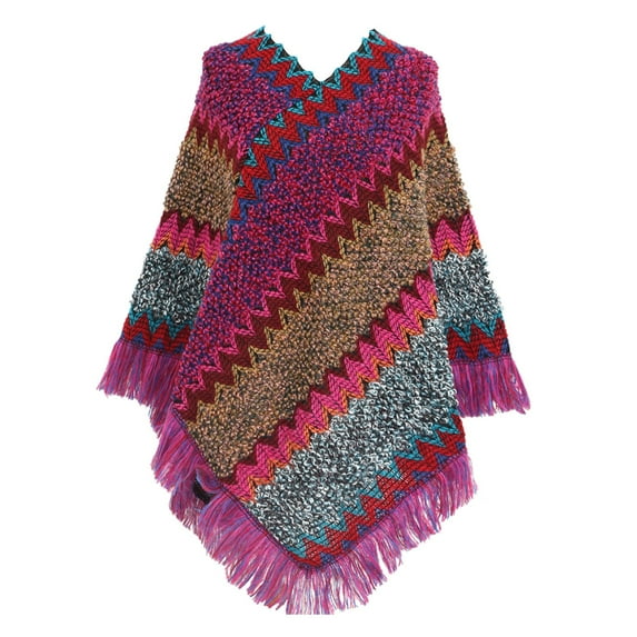 VISALY Wraps Poncho Shawl Wraps for Women | Women Shawls and Wraps for Evening Dress Lightweight Scarf Sweater Shawl Wraps for Women Colorful Ethnic Style Pullover Shawl Wraps for Women Formal 1Pair