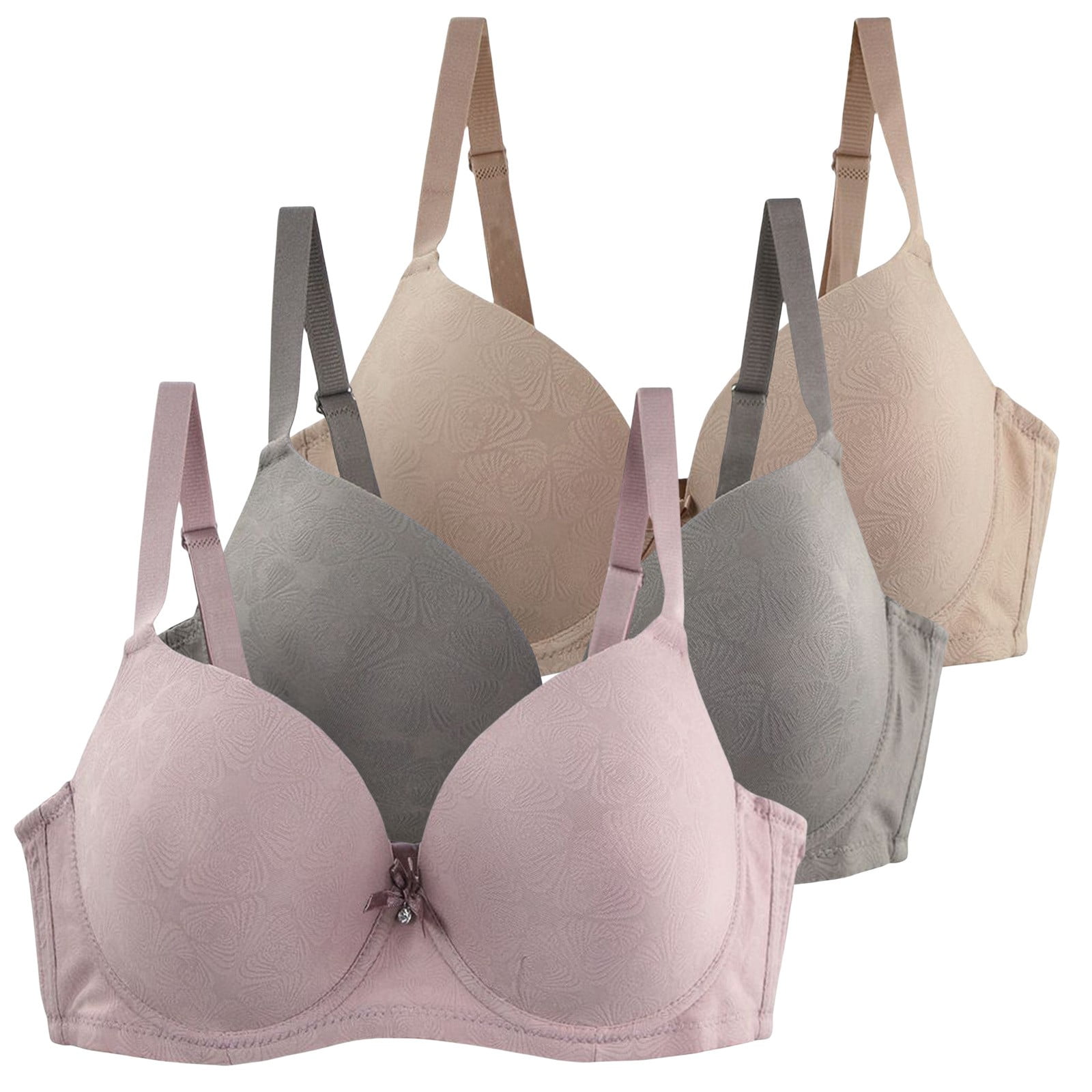 Shapedly VISALY bra packs Bathing Suit with Underwire Bra Support, Women's 3Pc ...