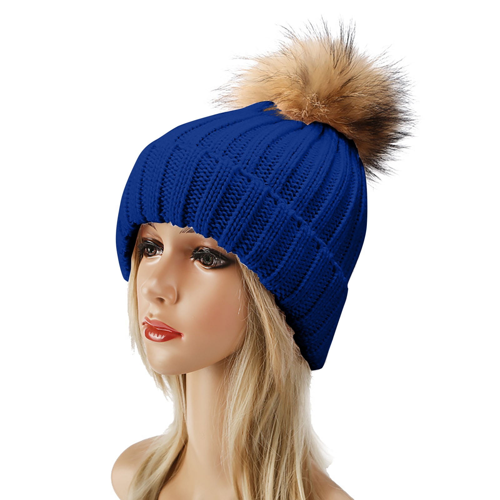 Crochet Fox Hat For Women - Vintage Slouchy Beanie, Grunge & Y2K Accessory | 100% Handmade Knit Beanie